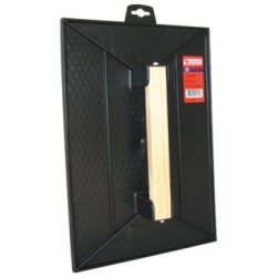 Taloche plast.rect.35x27 noire