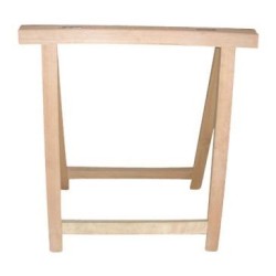 Treteau semi pro 77cm bois dur 40/20mm