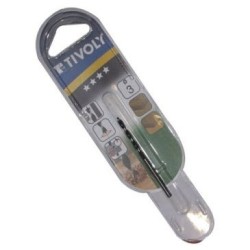 Foret bois 3 ptes gradué slr d. 3 blister