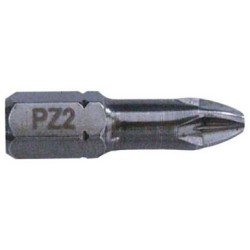 Embout pozidriv PZ3 longueur 25mm forgé bl3