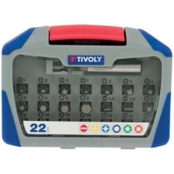 Coffret embouts standard 22 pièces