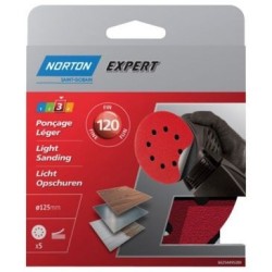 Disque 125 auto-agrippant grain 120 blister de 5