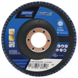 Disque à lamelles convexe sup. fibre technic 115x22 40g