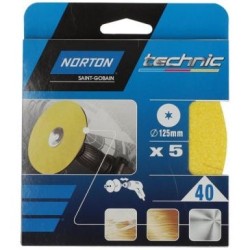 Disque OBLONG 125x12 grain 40