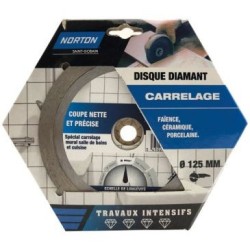 Disque diamant intensif carrelage 125