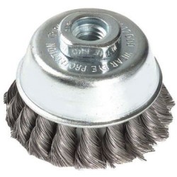 Brosse coupe M14 65mm torsades métal vrac