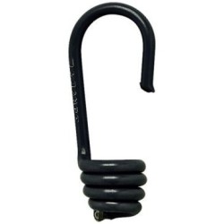 Crochet acier plastifié pour sandow Ø8mm blister 4