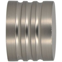 Embouts minium chrome mat d20 x2