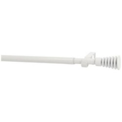 Kit d19/16 1m20/2m10 canele metal blanc mat