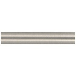 Tringle métal chrome mat d28 2.00m