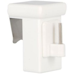 Support à clipser pour tringle de vitrage blister de 2