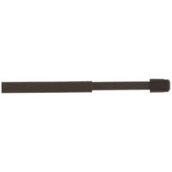 Tringle plate ext.marron 80/140cm x2 bl