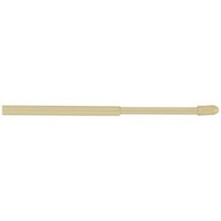 Tringle ronde ext. 30/50cm doré blister de 2