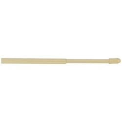 Tringle ronde ext. 50/80cm doré blister de 2