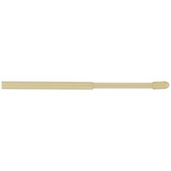 Tringle ronde ext. 80/140cm doré blister de 2
