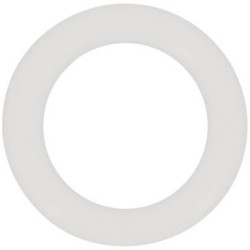 Anneau d.42 plastique x10 blanc