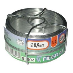 Fil galva 1.1mm Filgraf 6 z bobinot 50m. ø80 mm