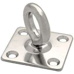 Anneau mobile acier inoxydable Ø8mm 50x50mm