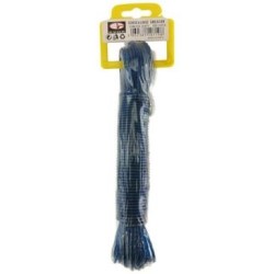 Corde à linge âme acier coloris assortis 20m