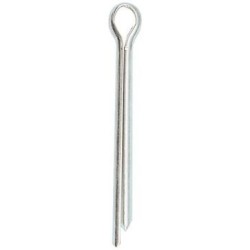 Goupille fendue acier zingué Ø1.2mm long.20mm blister 20