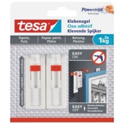 Clou adhésif ajustable pour papier peint plâtre 1kg blister