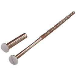 Vis relieuse blanc prédécoupées 4x90 douilles bl 4x22 nf