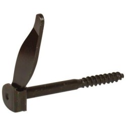 Arrêt tourniquet à visser L.135mm noir