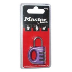 Cadenas 3 chif.couleur 32mm    blister