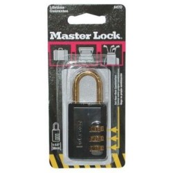 Cadenas 3 chif.noir 30mm blister