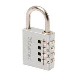 Cadenas 4 chif.alu 40mm anse 27mm blister