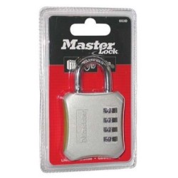 Cadenas 4 chif.couleur 51mm    blister