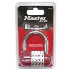 Cadenas 4 chif.couleur 59mm sport blister