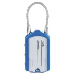 Cadenas porte-adresse 30mm combi bl2
