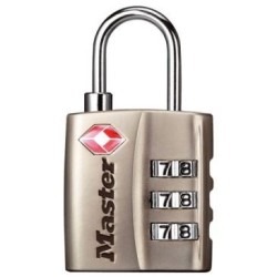 Cadenas tsa 3 chiffres 30mm nickelé bl
