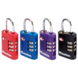 Cadenas TSA 30 mm combinaison lot de 2