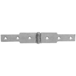 Charnière à conge 50x30 2xl140mm zingué blanc