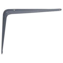 Console emboutie 250x300mm acier gris