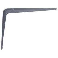 Console emboutie 300x350mm acier gris