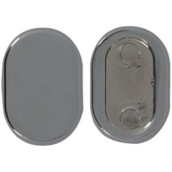 Bouchon dressing 30x15 mtl chrome x2
