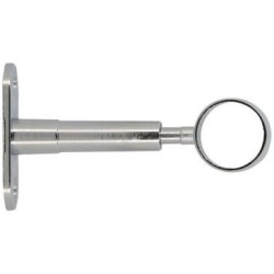 Support dressing d19mm réglable 60/90mm métal chrome