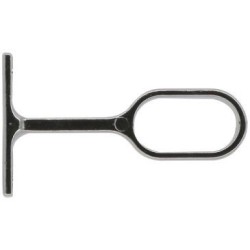 Support dressing 30x15 mtl 55mm chrome x2