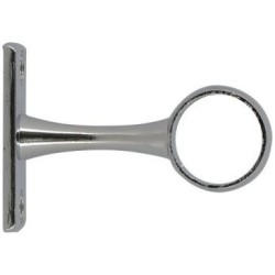 Support dressing 50mm D.19 métal chrome blister de 2