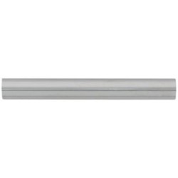 Barre dressing D.25 1m métal chrome