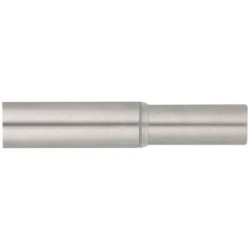 Barre dressing D.25/22 ext. 45 à 75cm chrome