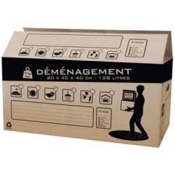 Carton déménagement 128L