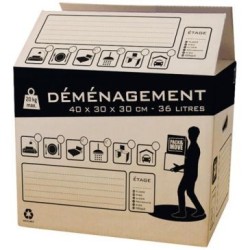 Carton déménagement 36L
