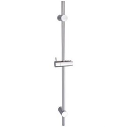 Barre de douche 70cm d.18mm chromée renovation