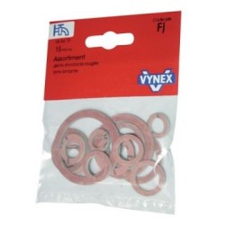 Joint standard rouge assortis x15