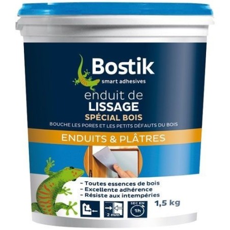 Enduit lissage spécial bois 1.5kg