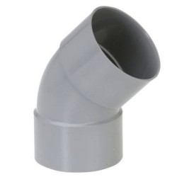 Coude pvc ff d.100 45d